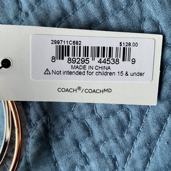 NEW‎ Coach Two Piece Bangle Set - Picture 4 of 5
